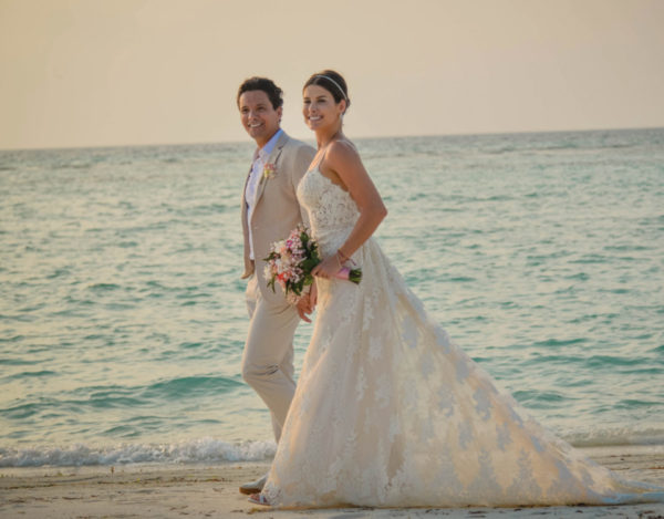 Sorriso confiante na hora do sim